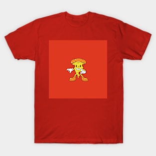 Pizza Slice Cartoon T-Shirt